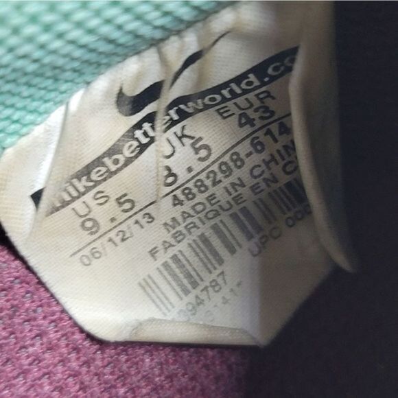 Nike Air Force 1 Cherry Wood Purple & Pink Sneakers (Unisex) - Picture 11 of 12